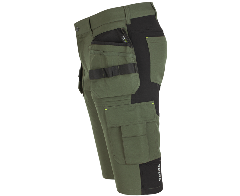 Bennon Erebos Work Shorts, Green/Black