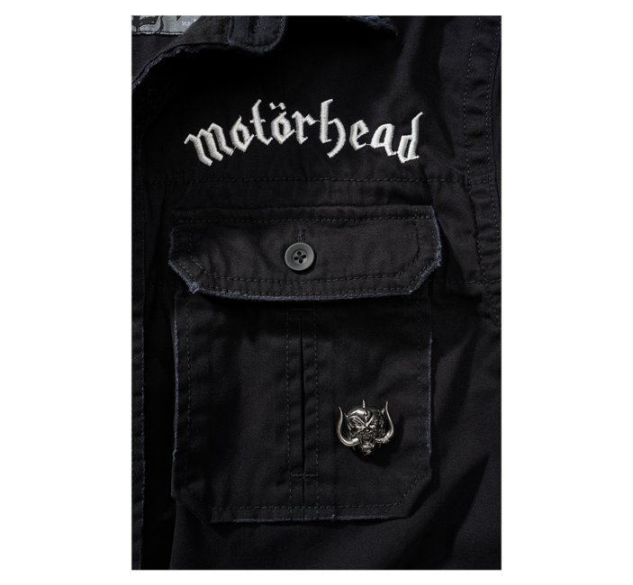 Brandit Motörhead Vintage риза без ръкави, черна