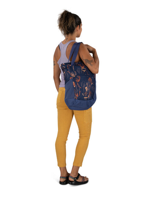 OSPREY DAYLITE TOTE PACK градски раница, дива цветов принт/alkaline