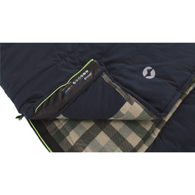 Outwell Camper Lux спален чувал Zipper дясна
