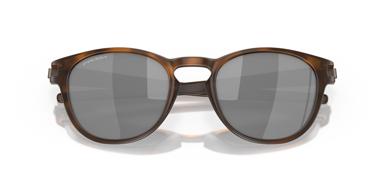 Oakley LATCH слънчеви очила с рамка Matte Brown Tortoise и със стъкла Prizm Black, 53