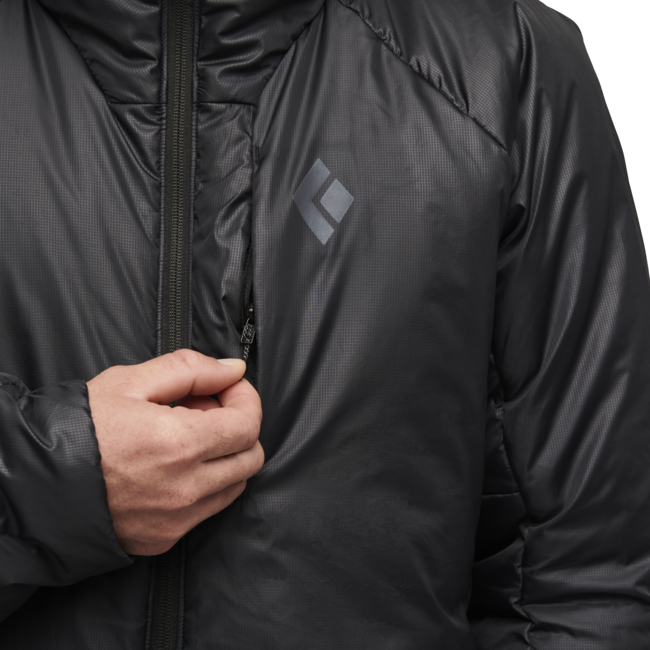 Black Diamond беле яке, черно