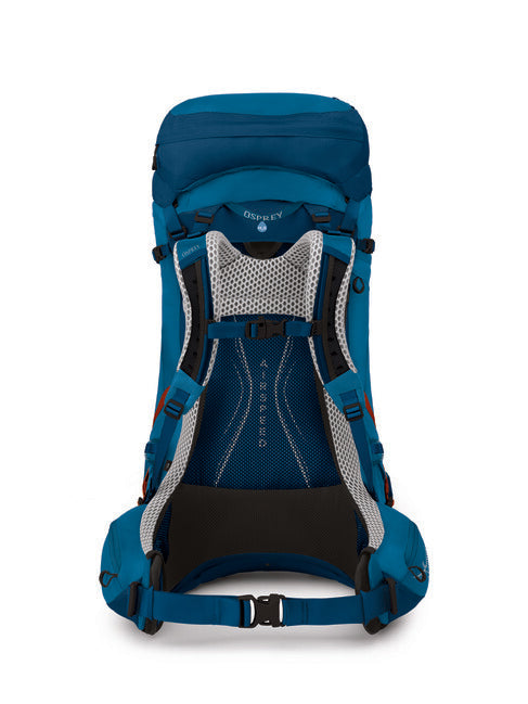 OSPREY ATMOS AG LT 50 туристическа раница, нощна смяна/скория син