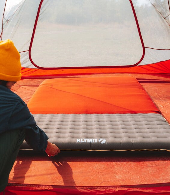Klymit Klymaloft Double изолирана постелка, червена