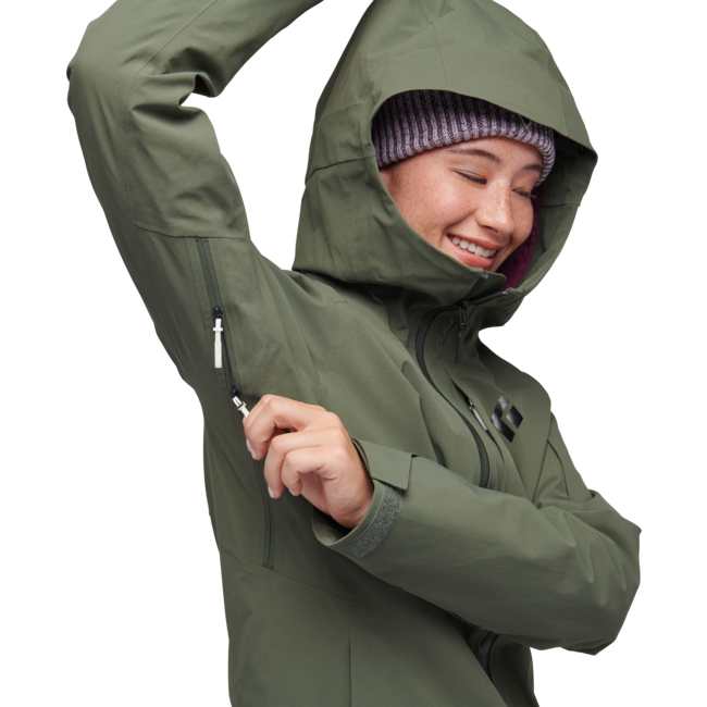 Black Diamond Recon Insulated Shell непромокаемо яке дамско, тундра