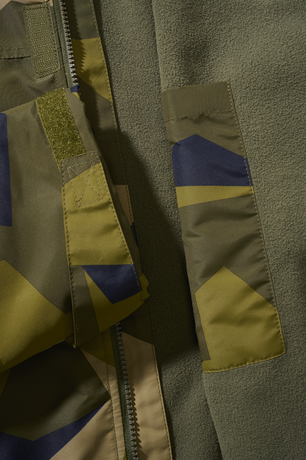 Brandit Frontzip Windbreaker яке, шведски камо