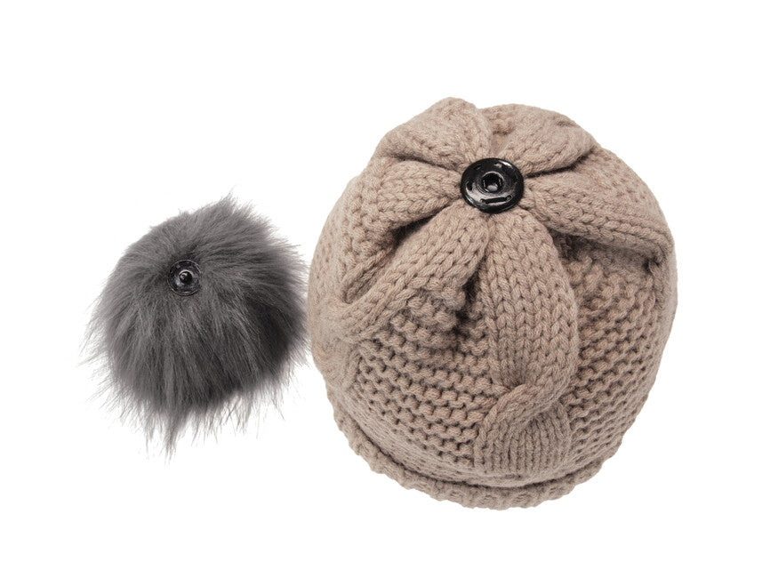 Origin Outdoors Bobble шапка Merino, бежова
