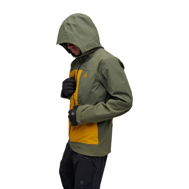 Black Diamond Recon Stretch Pro Shell ски яке мъжко, тундра-кехлибар