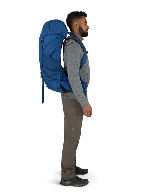 OSPREY ROOK 50 туристическа раница, astrology син/син пламъчен
