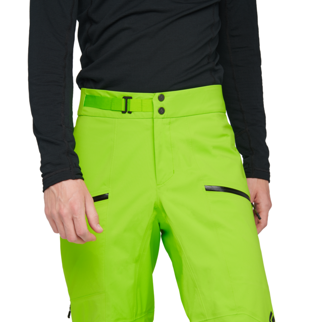 Black Diamond Recon Lt Stretch панталон мъжки, лайм зелено