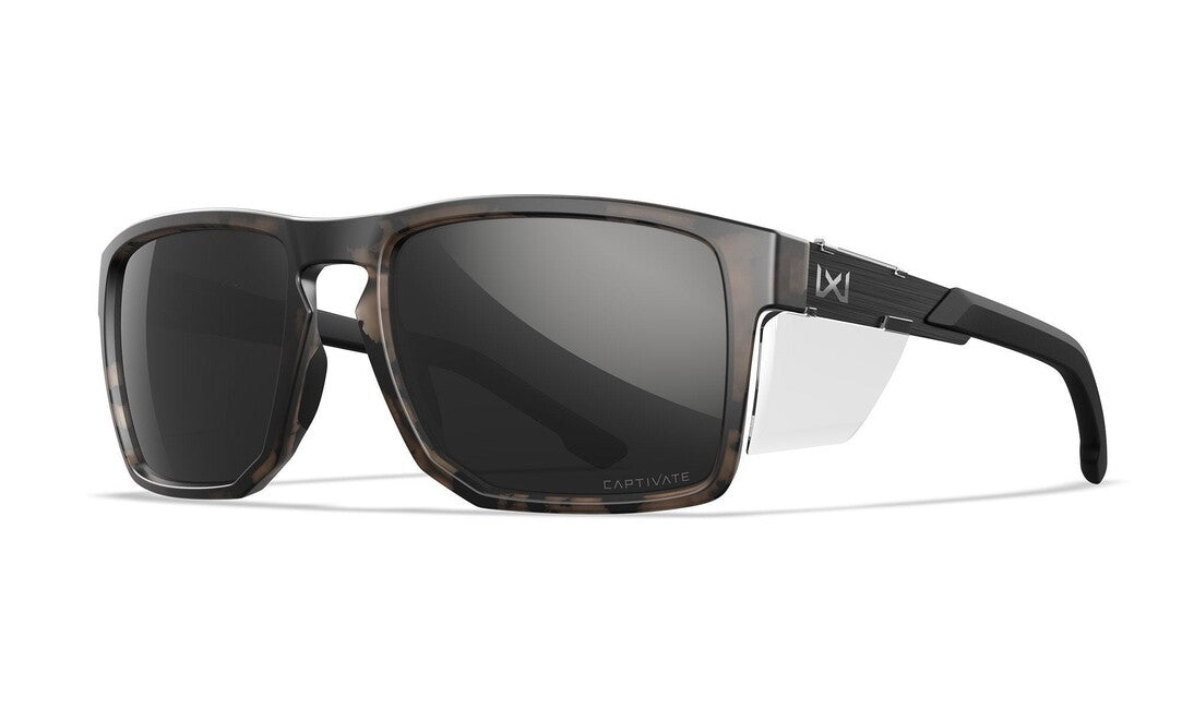 Wiley X Apex слънчеви очила, Captivate Polarized Black Mirror/Matte Tortoise Brown