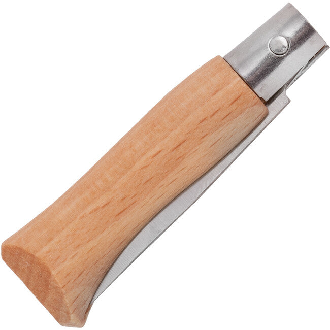 Opinel N°02 сгъваем нож Inox Beech, кафява