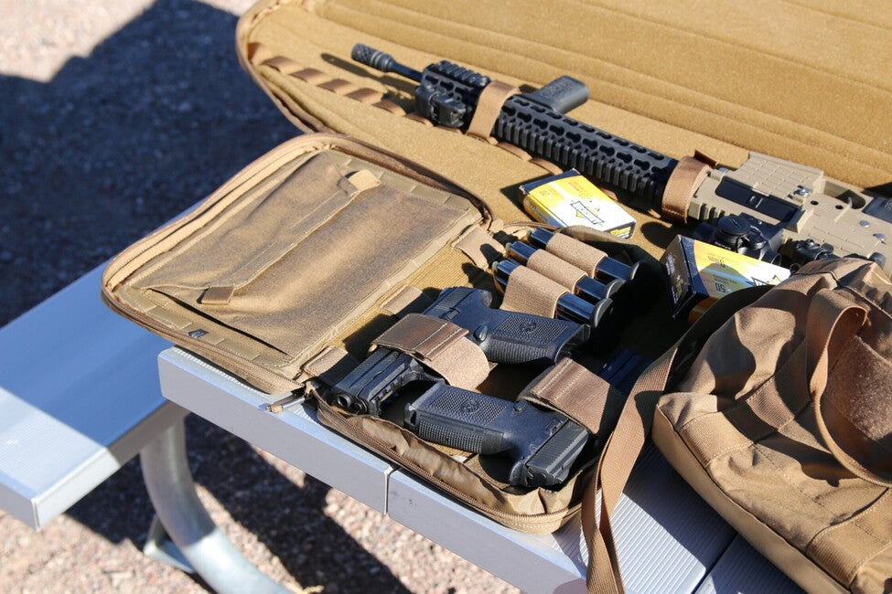 Helikon-Tex чанта за 2 пистолета Cordura, адаптивно зелено