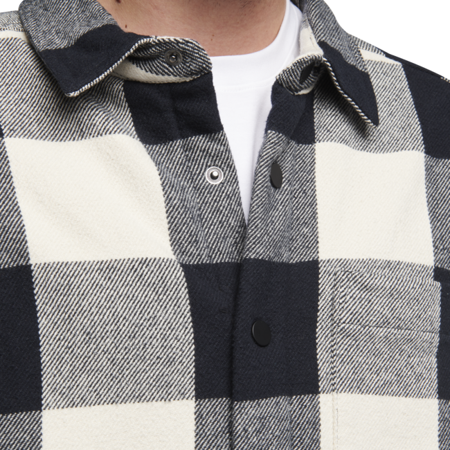 Black Diamond Project Lined Flannel фланелена риза мъжка, черно-офф бяло каре
