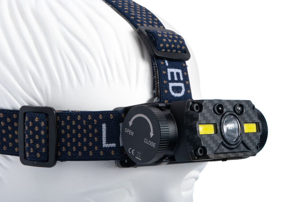 Origin Outdoors Sensor LED фенер за глава 800 лумена