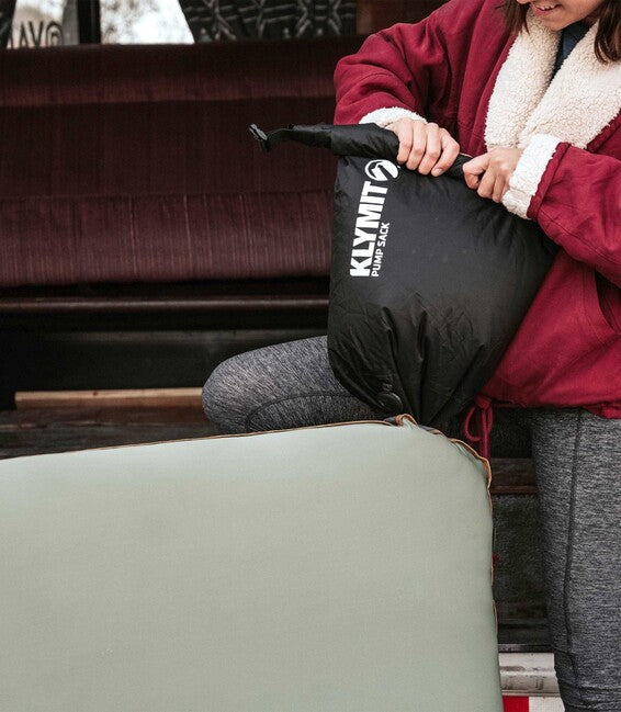 Klymit Flip Valve чувал за надуване, сив