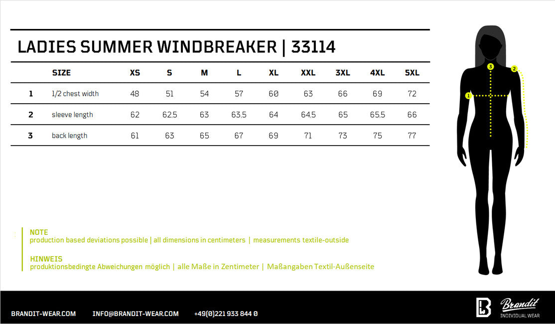 Brandit Summer Frontzip Windbreaker яке дамско