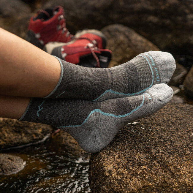 Darn Tough Light Hiker Micro Crew чорапи леки с възглавничка, Slate