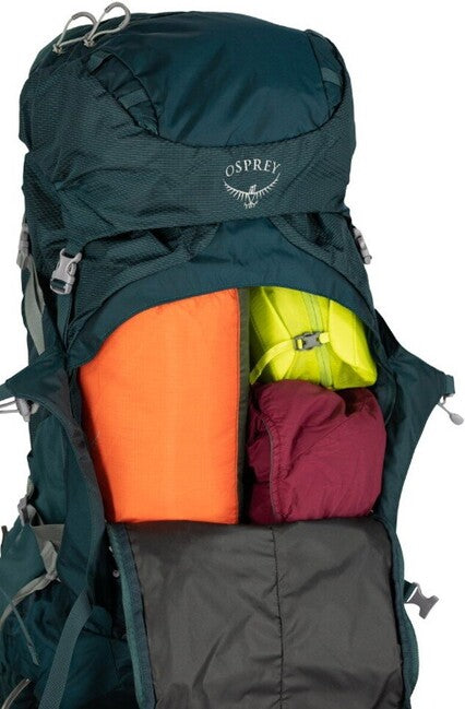 OSPREY ARIEL PLUS 70 туристическа раница, нощна джунгла син