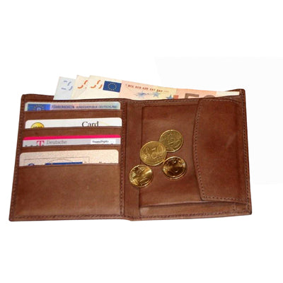 Leathersafe's кафява портмоне