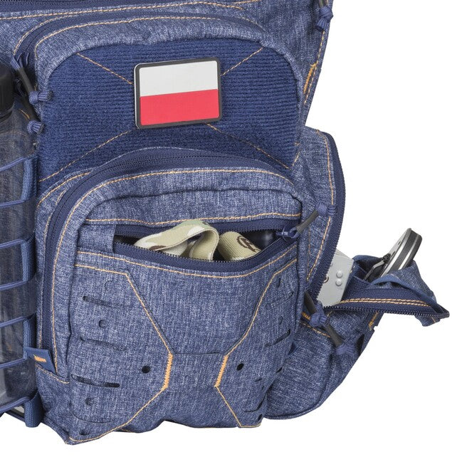 Helikon-Tex EDC чанта чрез рамо Найлон Полиестер Blend, Melange синьо
