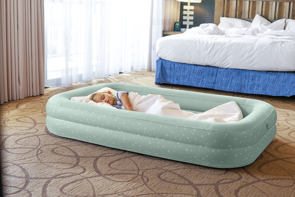 Intex Kidz Travel Bed Set детско надуваемо легло с помпа