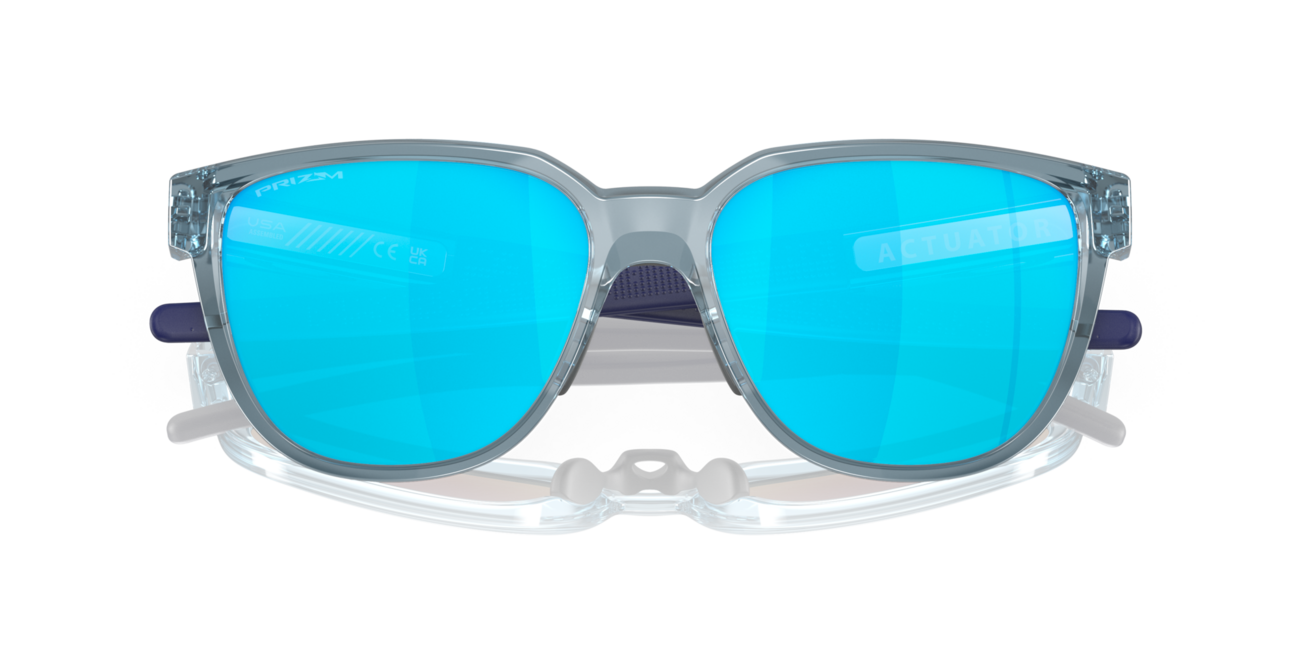 Oakley ACTUATOR слънчеви очила с рамка Trans Stonewash и стъкла Prizm Sapphire, 57
