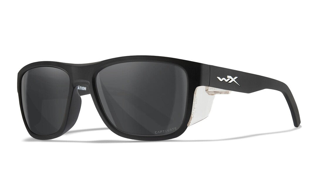 WileyX OVATION слънчеви очила сиво огледало, черни