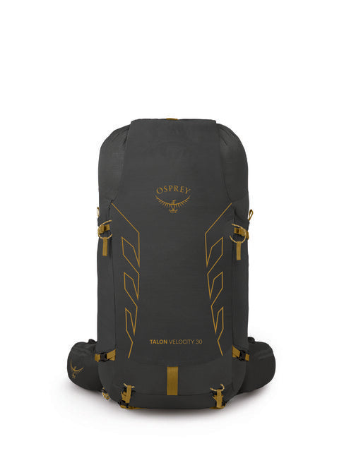 OSPREY TALON VELOCITY 30 туристическа раница, тъмен антрацит/tumbleweed жълт