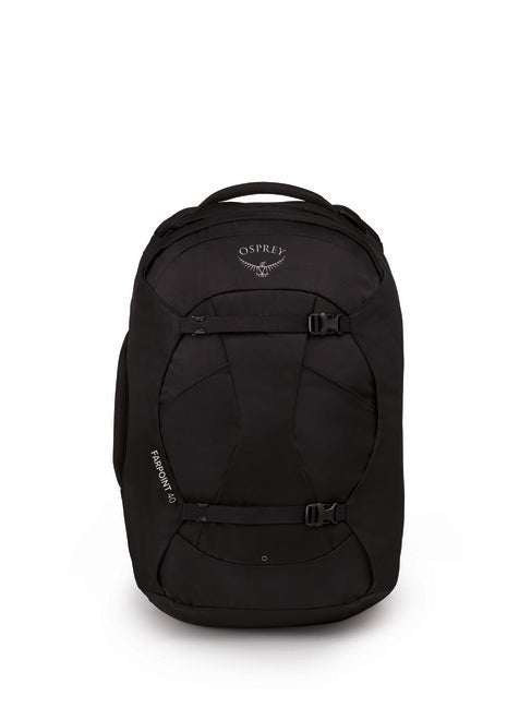 OSPREY FARPOINT 40 II пътната раница, черна