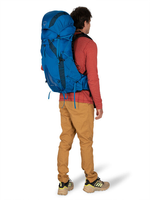 OSPREY EXOS 38 туристическа раница, син ribbon