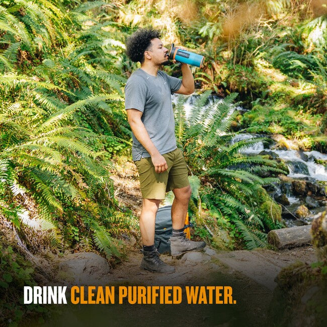 GRAYL GeoPress Purifier филтрираща бутилка, Bali синьо