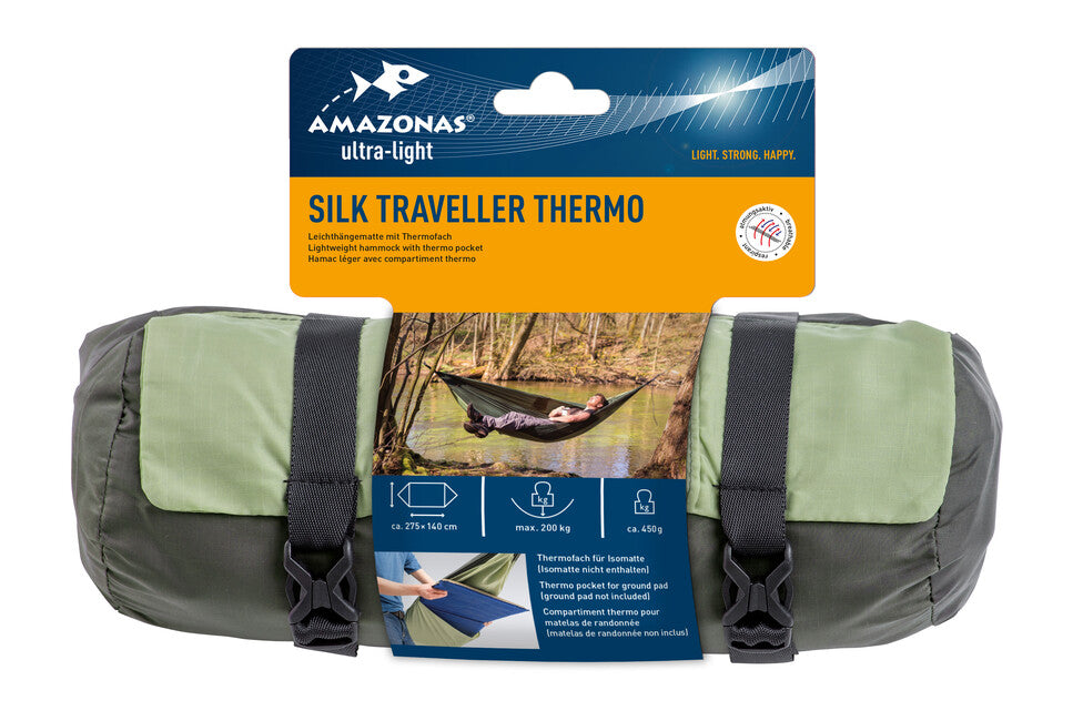Amazonas Silk Traveller Thermo лека висяща мрежа