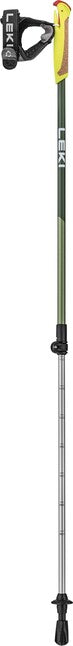 LEKI Walker XS Nordic Walking палици, зелена металична-маслинензелена-бяла, 80 - 110 cm