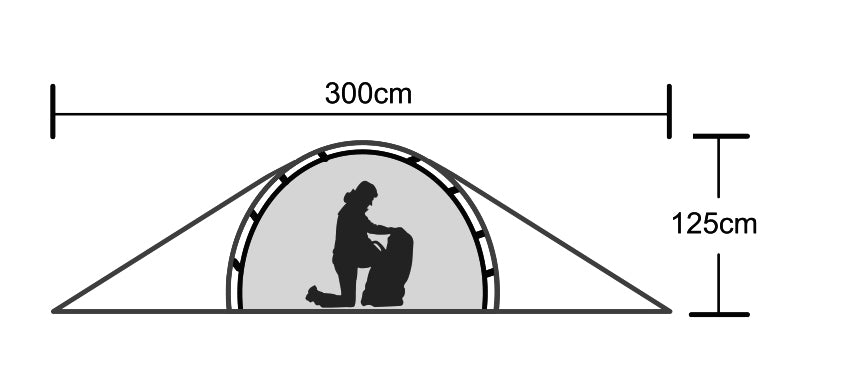 Origin Outdoors Snugly Палатка, 2 персоны