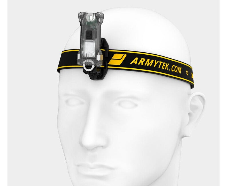 ArmyTek Zippy ES Led комплект батерийки и ключодържател, сиво
