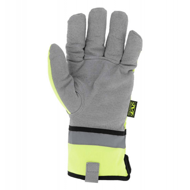 Mechanix ColdWork Gauntlet кожени ръкавици Hi-Viz, жълта