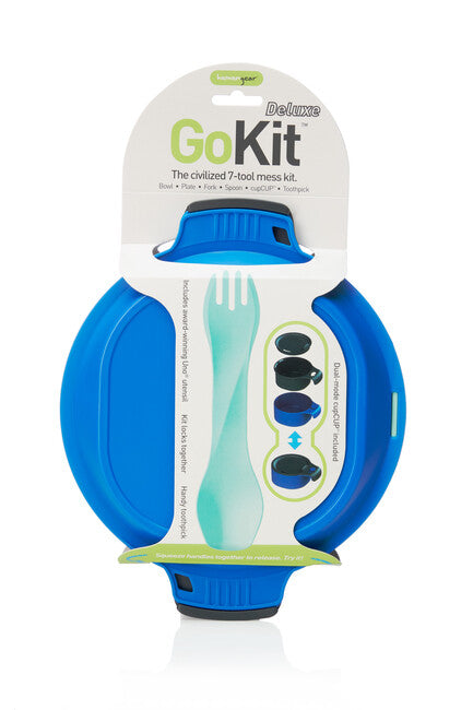 Humangear GoKit Deluxe комплект за обяд, черна-синя
