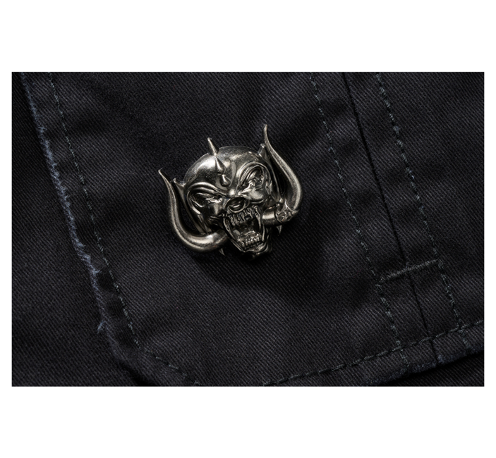Brandit Motörhead Vintage риза с дълги ръкави, черна