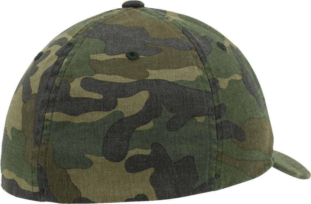 Brandit Flexfit Garment Camo шапка с козирка с избелял ефект, горски камуфлаж