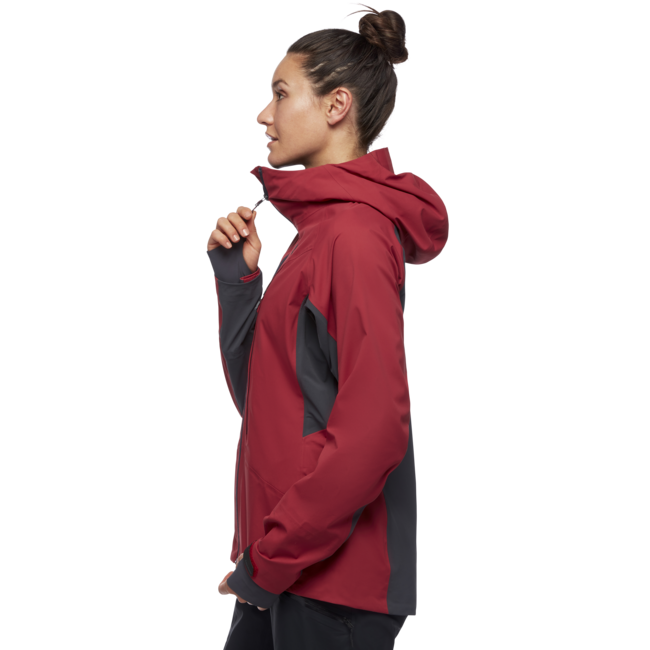Black Diamond Dawn Patrol Hybrid Shell преходна яке, дамска, дива роза