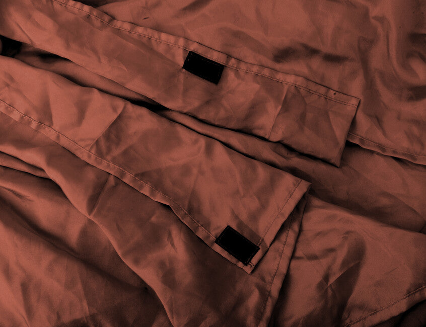 Origin Outdoors Silk правоъгълна вложка за спален чувал, bordeaux