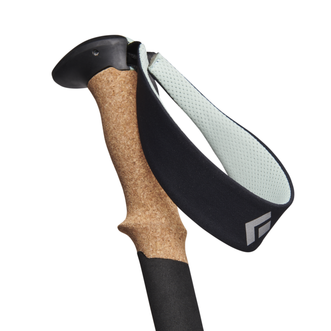 Black Diamond Pursuit Shock туристически стави, стоманено сиво-пяна зелено