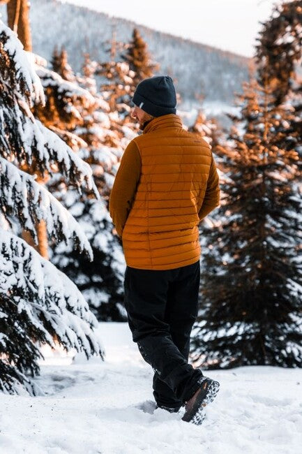 HUSKY Dresles елек, мъжки, горчичен