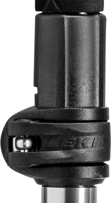 LEKI Legacy FX TA туристически бастуни, сребристо сива-ярко червена-черна, 110 - 130 см