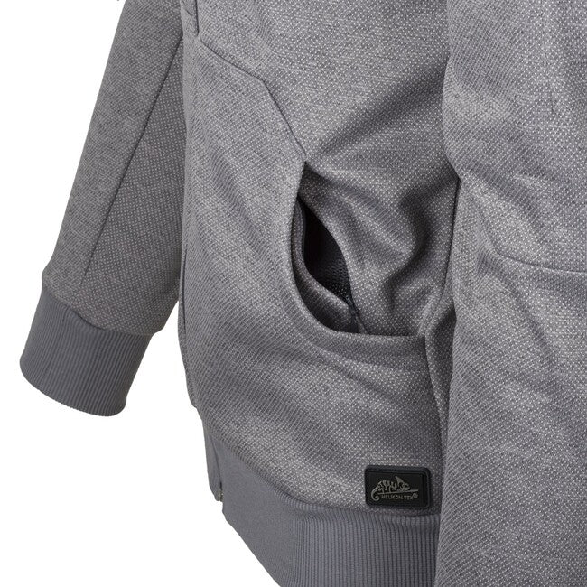 Helikon-Tex URBAN TACTICAL HOODIE суитшърт с цип, Melange сиво