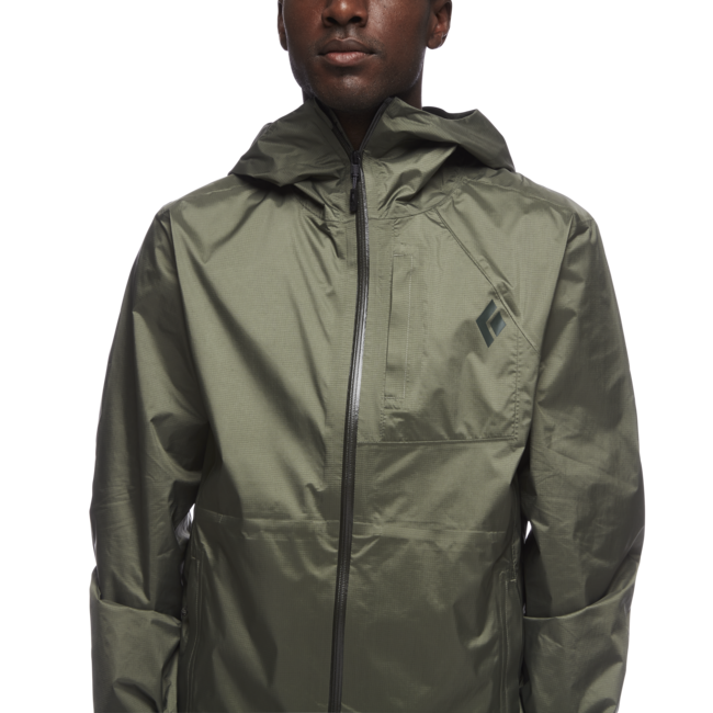 Black Diamond Treeline Rain Shell непромокаемо яке, мъжко, тундра