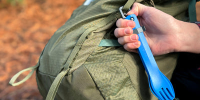 Humangear GoBites BIO прибори K/F/S, синьо