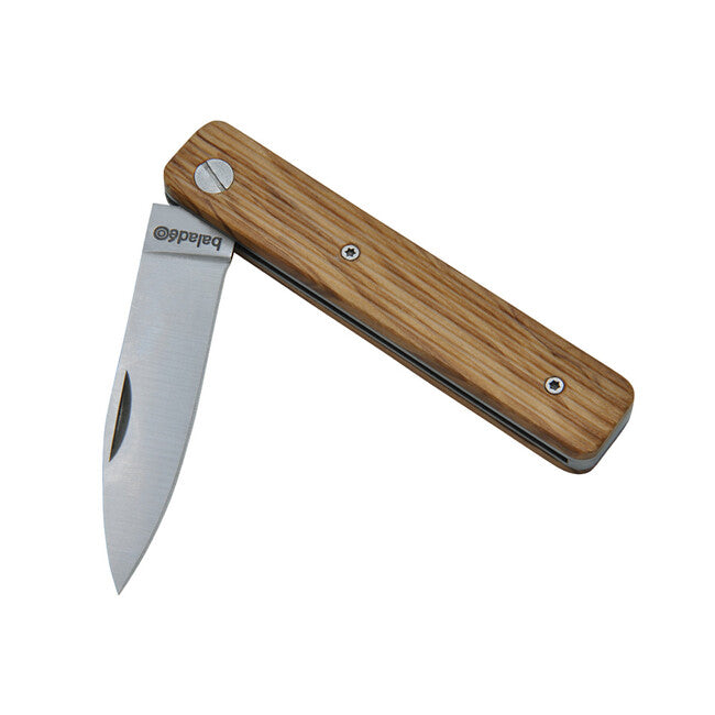 Baladeo ECO331 Papagayo джобен нож, острие 7,5 см, оцел 420, дръжка ясеново дърво