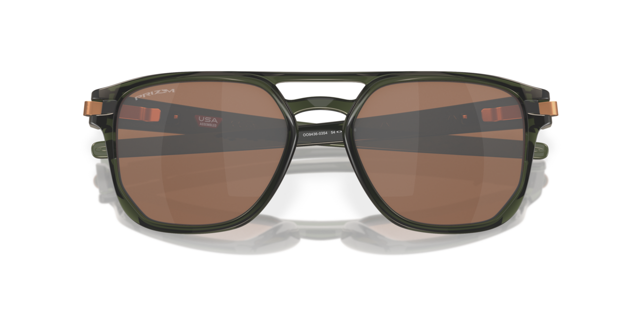 Oakley LATCH BETA слънчеви очила с рамка Olive Ink и със стъкла Prizm Tungsten 54
